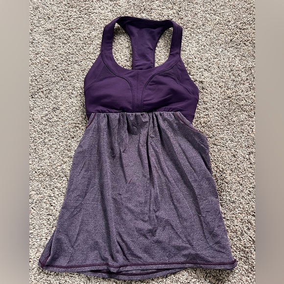 lululemon athletica Tops - Lululemon 2-In-Run Tank size 4